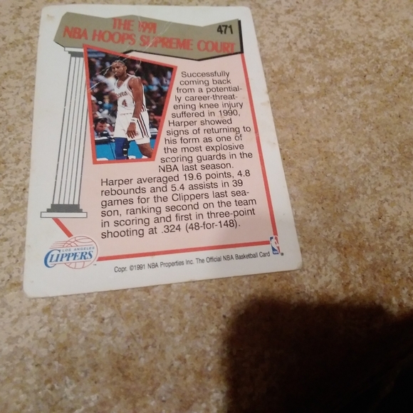 7 basketball Set Of cards NBA hoops brand And Vintage 90s - Picture 9 of 16